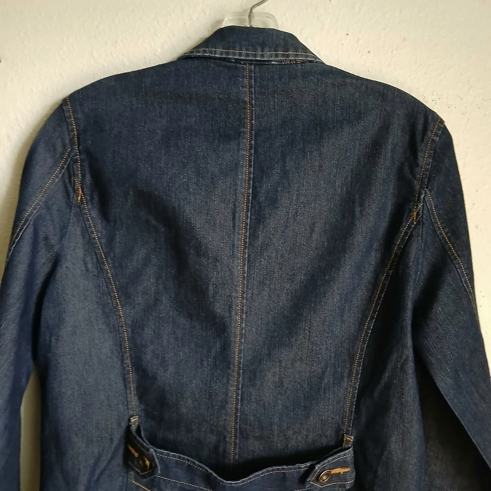 Denim Button-Up Jacket
